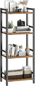 Book Shelf, 4 Tier Bookcase by GAGIFEN