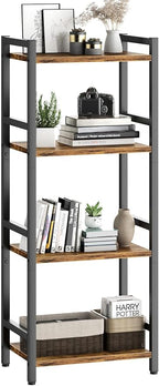 Book Shelf, 4 Tier Bookcase by GAGIFEN