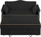 Auvsoce 57'' Convertible Sleeper Sofa Bed - Image 5