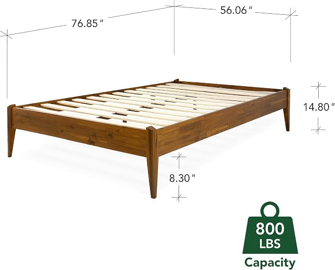 Bme Dinkee 15 Inch Signature Bed Frame Without Headboard - Image 2
