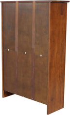 Solid Wood Bookcase 48" High, Adjustable Shelves, Parawood Construction - Image 7