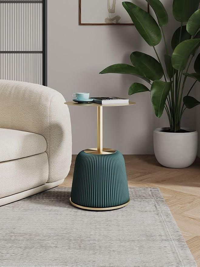 Manhattan Comfort Anderson Modern 15.75" Round End Tables 1.0 - Image 2