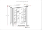 SIMPLIHOME Acadian Storage Cabinet - Image 3