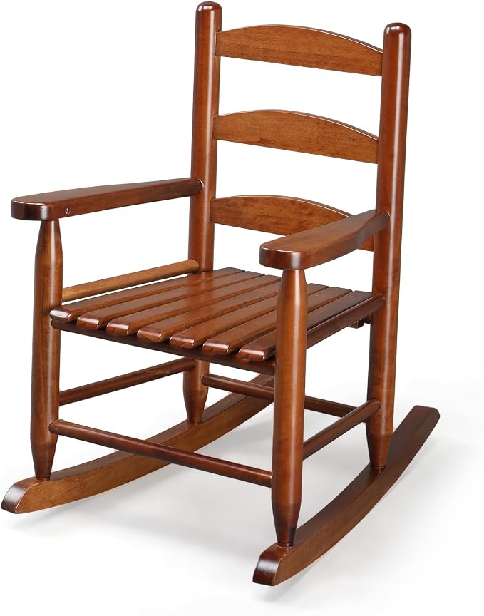 JOYMOR Outdoor Wooden Rocking Chair by JOYMOR