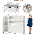 ONBRILL Kids Bookshelf and Toy Storage Organizer - Image 2