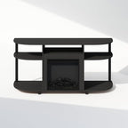 Furinno Jensen Fireplace TV Stand, NO Heat Decorative Electric Fireplace TV - Image 5
