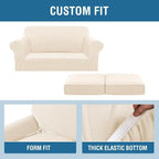 H.VERSAILTEX 3 Piece Stretch Sofa Covers - Image 4