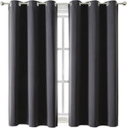 ChrisDowa Blackout Curtains for Bedroom and Living Room 63 Inches Long | 2 by ChrisDowa