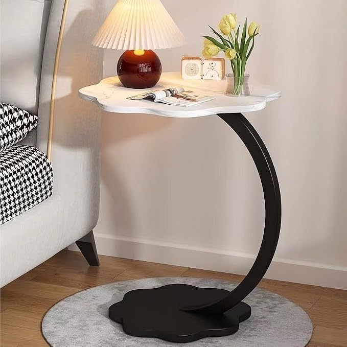 Rustic Side Table Nordic-Style Light Luxury Side Table Minimalist Bedside - Image 2
