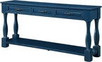 Knocbel Long Antique Entry Console Table - Image 13