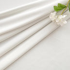 MIULEE Velvet Curtains 50W x 120L 2 Panels Ivory Blackout Curtains | Luxury - Image 7