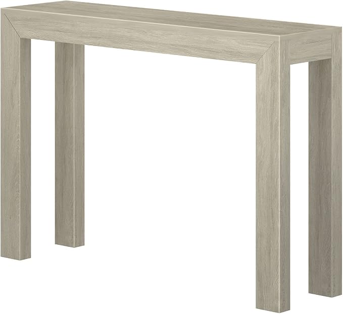 Plank+Beam Modern 46 Inch Console Table, Solid Pine Wood Entryway Table - Image 4