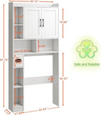 Vabches Over The Toilet Storage Cabinet, Farmhouse Storage Cabinet Over Toilet - Image 2