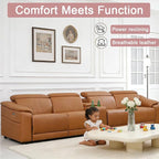 Power Recliner Sofa Set, Reclining Sectional Sofa Couch - Image 6