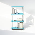 Furinno Turn-N-Tube Book Shelf, 4-Tier Bookshelf, Bookcase - Image 7