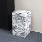 Luxury Marble Side Table, Square End Table - Image 5