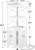 Aheaplus Corner Bar Cabinet - Image 2