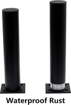 4 Pack Adjustable Furniture Legs Round 1.5" Dia Thickened Aluminum Alloy Sofa - Image 3