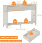 FATORRI Entryway Console Table - Image 3