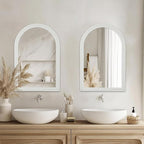 Arched Vanity Mirror for Wall, Decorative Rope Mirror for Bathroom, Living Room - Image 4