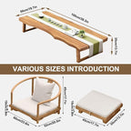 Wooden Japanese Floor Table - Image 2