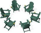 SERWALL Adirondack Chair with Cup Holders by SERWALL