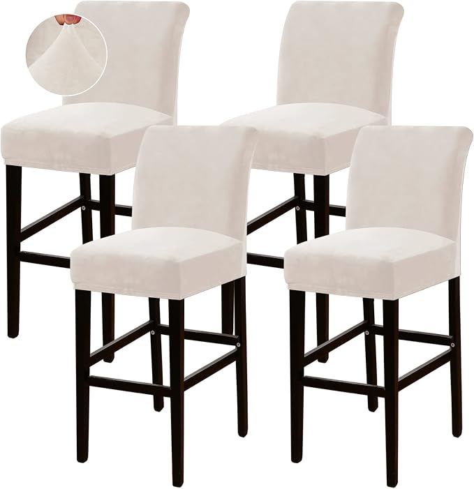 Turquoize Bar Stool Covers 4 Pack Bar Stool Covers by Turquoize