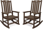 THOEOE Oversized Rocking Chair Set of 2, Outdoor Rocking Chair by THOEOE