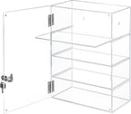 Acrylic Display Case with Lock – Acrylic Storage Chest by KaloTidy