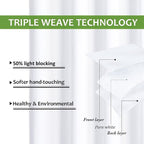 NICETOWN 50% Light Blocking Curtain Panels - Image 4