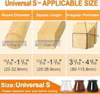 24 Pcs Chair Leg Floor Protectors - Image 5