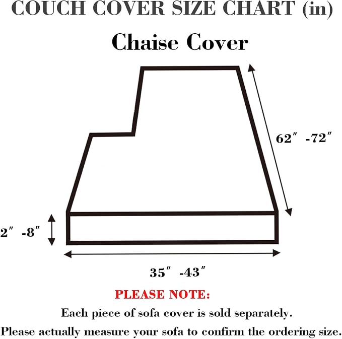 Sofa Covers Couch Covers for Sofa Pet Friendly Couch Cushion Covers Universal - Image 2