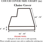 Sofa Covers Couch Covers for Sofa Pet Friendly Couch Cushion Covers Universal - Image 2