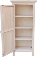 Single Jelly Cabinet, Solid Parawood Construction, 22.8"W x 12.5"D x 51"H - Image 6
