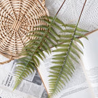 Artificial Fern Leaves Stems, Fake Ferns Leaf Plants Plastic Foliage Shrubs Bushes Plant Faux Greenery Stem for Home Garden Outdoor Indoor Wedding Bouquets DIY Décor Flowers Wreath Decoration 10 Pack - Image 7