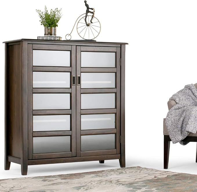 SIMPLIHOME Burlington Storage Cabinet - Image 3