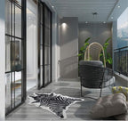 Zebra Print Rug Faux Animal Cowhide Skin Area Rug Leather Carpet Mat Small Size - Image 9
