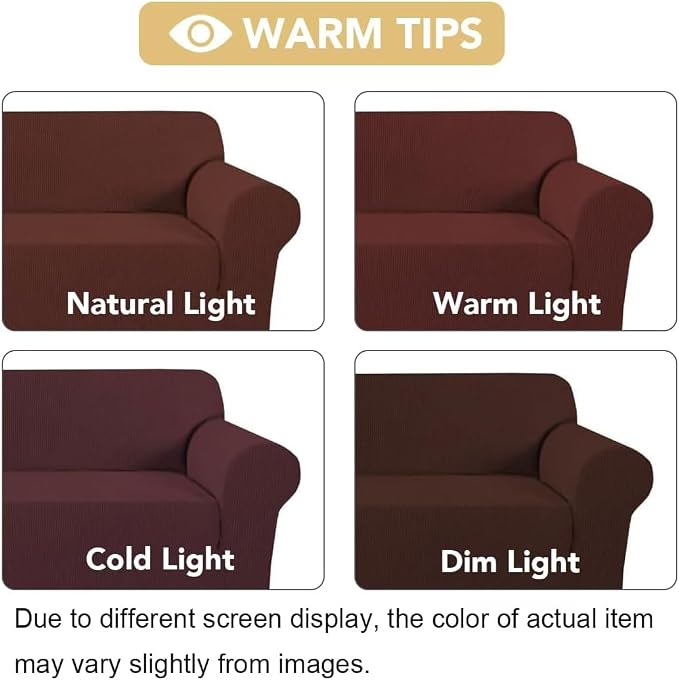 H.VERSAILTEX Stretch Couch Covers - Image 3