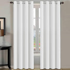 H.VERSAILTEX White Curtains 84 inches Long by HVERSAILTEX