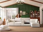 LINSY HOME Oversized Modular Sofa, Cloud Sectional Couch - Image 4