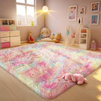 Ophanie Area Rugs for Bedroom Living Room, Color Rainbow, Size 6' x 9' - Image 5
