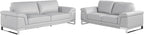 Blackjack Furniture Weston Collection Genuine Italian Leather Living Room Sofa - Image 2
