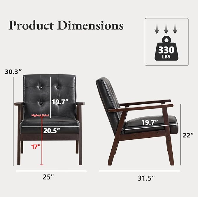 Bonzy Home Accent Chair - Image 2