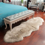 IRIWOOL Premium Genuine Fur Sheepskin Rug Real Australia Sheepskin Natural - Image 3