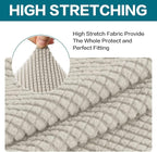 Turquoize Stretch Sofa Slipcover 2 Pieces Sofa Cover Couch Cover - Image 5