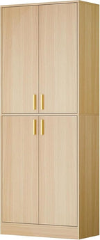 Cozy Castle Kitchen Pantry Cabinet, Freestanding Food Storage Organizer - Image 9