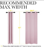 NICETOWN Blackout Curtain Panels - Image 3