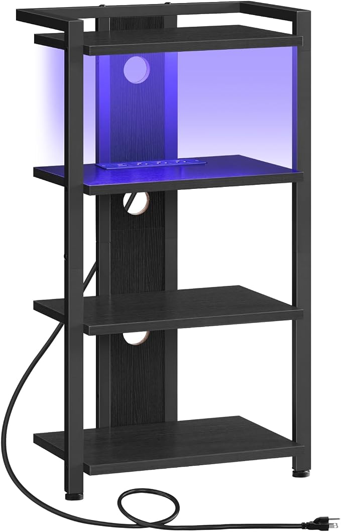 HOOBRO Game Console Shelf, 4-Tier Video Gaming Consoles Stand by HOOBRO