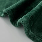 Forest Green Fleece Plush Throw Blanket 60"x80"for Couch Fuzzy Cozy Flannel | - Image 7