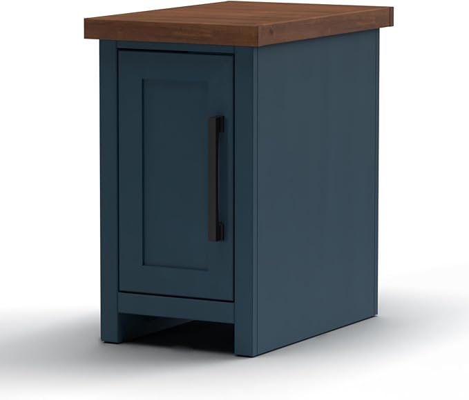 Bridgevine Home Nantucket Modern Farmhouse Chairside Table, 14 Inches, Fully - Image 5